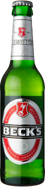 Becks fles á 0,33 liter